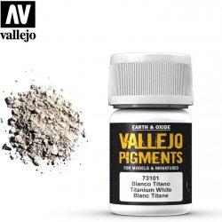 Vallejo Pigments 73101 Titanium White 35ml