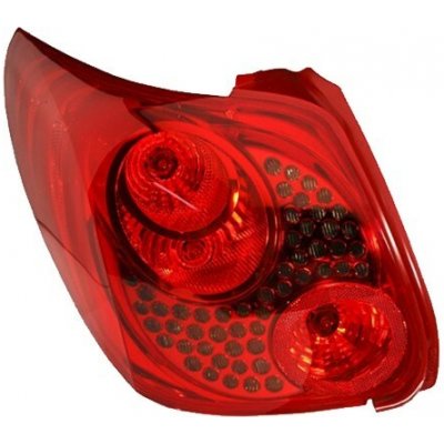 Levé zadní světlo Peugeot 207 (WK) 06-13 KOMBI VISTEON – Hledejceny.cz