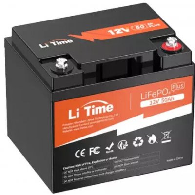 LiTime LiFePO4 baterie 12v 50Ah – Zboží Živě