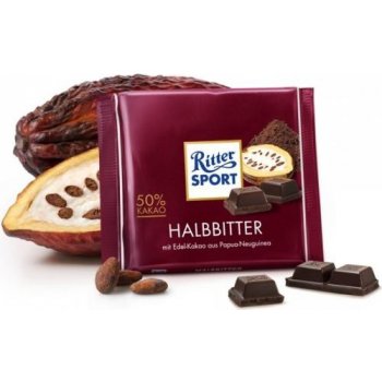 Ritter Sport Halbbitter 100 G