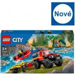 LEGO® City 60412 Hasičský vůz 4x4 a záchranný člun – Zboží Živě LEGO® City 60412 Hasičský vůz 4x4 a záchranný člun – Zboží Živě