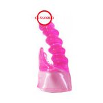 Bdsm Bondage Shop Silikonový nástavec na masážní přístroj Barva Rose red – Hledejceny.cz