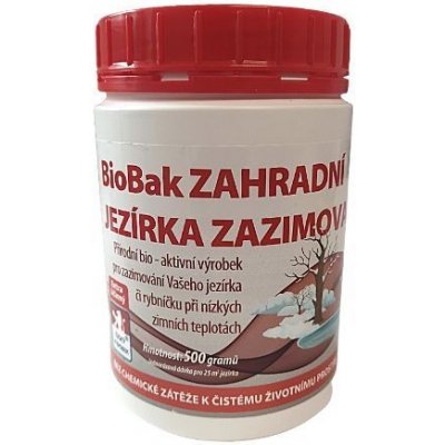 BioBak Zahradní jezírka zazimovač 0,5 kg – Hledejceny.cz