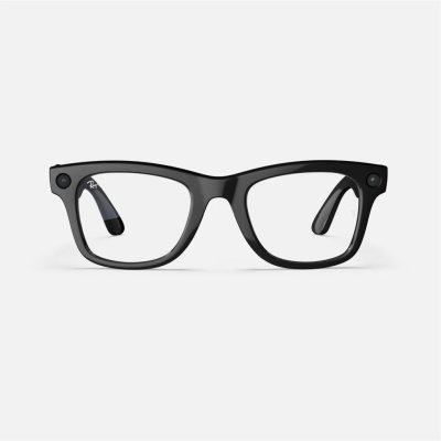 Ray Ban Meta Wayfarer 2. gen Matte Black/Clear with Blue-violet light filter – Zboží Dáma