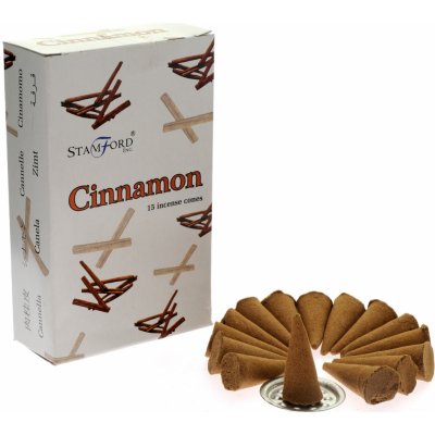 Stamford Premium vonné kužely Cinnamon 15 ks – Zboží Mobilmania