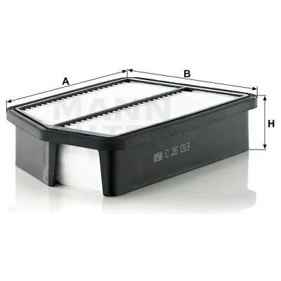MANN FILTER Vzduchový filtr C 26 013 – Hledejceny.cz