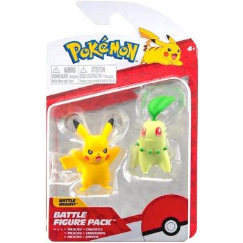 Boti Pokémon akční Pikachu a Chikorita