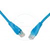 síťový kabel Solarix C5E-114BU-1MB Patch CAT5E UTP PVC, 1m, modrý