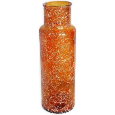 Sklo váza oranž 55/15cm – Hledejceny.cz