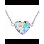 Pavona Stříbrný s krystaly Swarovski zeleno-fialové srdce 32020.5 – Sleviste.cz