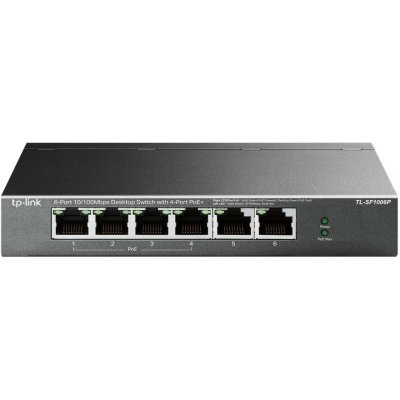 TL-SF1006P - TP-link TL-SF1006P 6x10/100 4xPOE+ 67W kov.switch – Hledejceny.cz