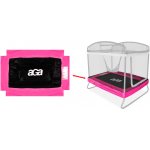 Aga Kryt pružin na obdélníkovou trampolínu 122x183 cm Růžový – Zboží Dáma