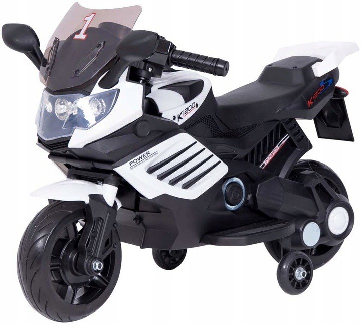 Majlo Toys elektrická motorka K1200 bílá od 1 489 Kč - Heureka.cz