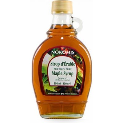 NOKOMIS Javorový sirup 100% Grade A, medium (jantarový) 250 ml – Zboží Dáma