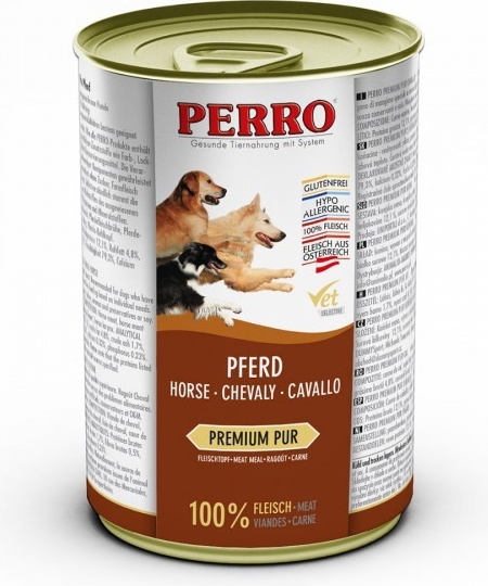 Perro Premium Pur Kůň 410 g