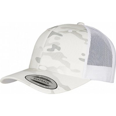 Flexfit Kamuflážová retro Trucker se síťkou a snapback zapínáním 6 panelů Alpina Multicam FX6606MC – Zboží Mobilmania