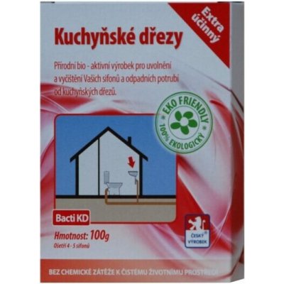 Bakterie BACTI KD pro kuchyňské dřezy 100 g – Sleviste.cz