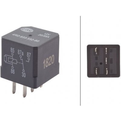 Relé, pracovní proud HELLA 4RD 933 332-601 – Hledejceny.cz