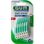 GUM Soft Picks Advanced Regular mezizubní kartáčky 30 ks – Hledejceny.cz