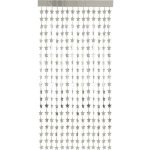 Folat Párty závěs hvězdy stříbrné 100 x 200 cm – Zboží Dáma