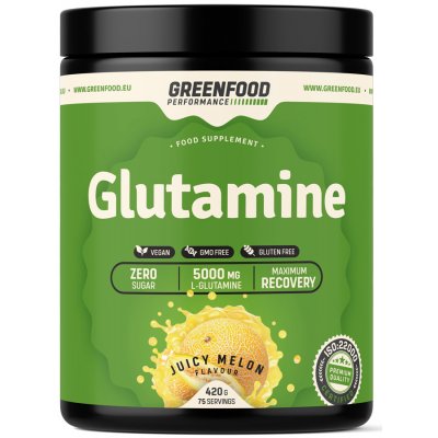 GreenFood Glutamine 420 g – Zbozi.Blesk.cz