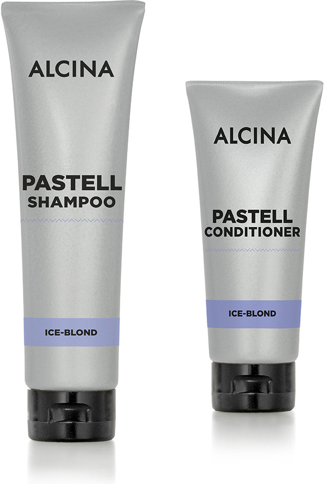 Alcina Pastell šampon Ice-Blond 150 ml + Alcina Pastell balzám Ice-Blond 100 ml dárková sada