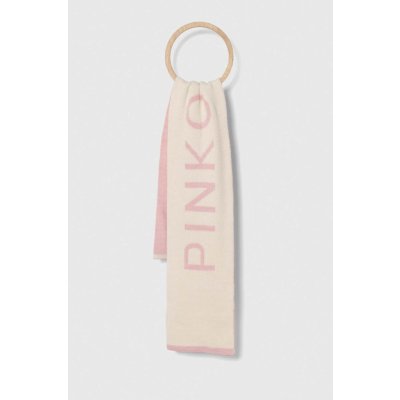 Pinko Up Dětský vlněný šátek růžová