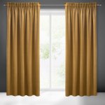 Pierre Cardin ZATEMŇOVACÍ ZÁVĚS NA PÁSCE PIERRE CARDIN SIBEL 140X270 CM MEDOVÁ – Hledejceny.cz