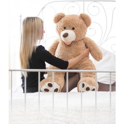 The Bears® medvěd USA béžově hnědý 100 cm – Zboží Mobilmania