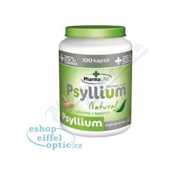 Psyllium Natural kapslí 125