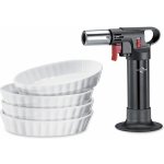 Küchenprofi Eco flambovací pistole + 4 ks porcelánové misky – Zboží Dáma