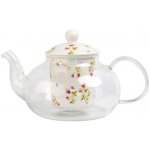 Toro Skleněná konvice se sítkem růže borosilikát 600ml – Zboží Mobilmania