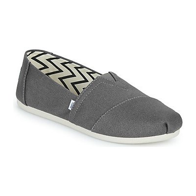 Toms Espadrilky ALPARGATA Šedá – Zboží Mobilmania