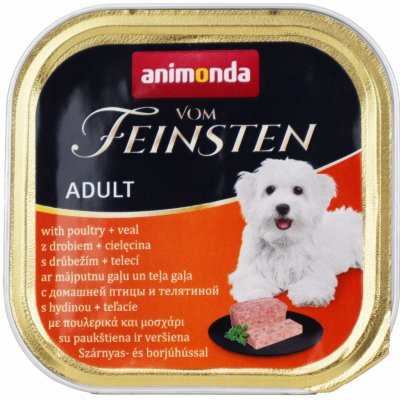 Animonda Vom Feinsten Adult Dog kuřecí a telecí 150 g – Sleviste.cz