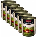 Animonda Gran Carno Adult Fleisch Plus králik & bylinky 6 x 0,8 kg