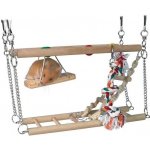 Trixie Houpačka do klece patrová s hračkou 27 x 16 x 10 cm – Hledejceny.cz