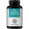 Doplněk stravy na detoxikaci Nature Love BIO spirulina + BIO chlorella 360 tablet