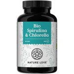 Nature Love BIO spirulina + BIO chlorella 360 tablet – Hledejceny.cz