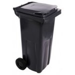 J.A.D. JESTIC popelnice 120 l plastová Černá – Zboží Dáma