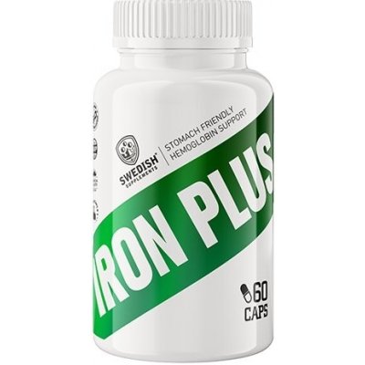 Swedish Supplements Iron Plus 60 kapslí – Hledejceny.cz