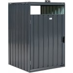 CoverTech Kryt pro 120 l nebo 240 l odpadkový koš Alabama antracitový – Hledejceny.cz