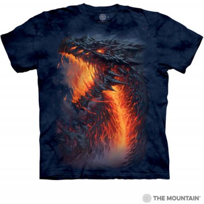 The Mountain Lavaborn pánske batikované tričko – Hledejceny.cz