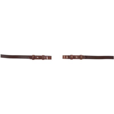 Otěže BR Leather Grip oak/silver – Zboží Dáma