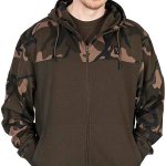Fox LW Split Zip Hoody mikina bunda khaki/camo – Hledejceny.cz