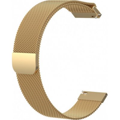 BStrap Milanese řemínek na Garmin Vivoactive 4, gold SSG010C0306 – Zbozi.Blesk.cz