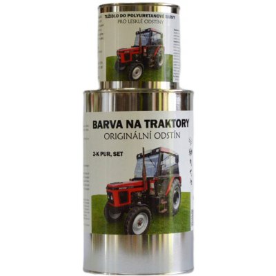 U PEPÁNKA s.r.o. BARVY NA TRAKTORY SHIBAURA Originální odstín ČERVENÁ 2-K Polyuretan, SET s tužidlem Velikost: 12,5kg SET | Zboží Auto