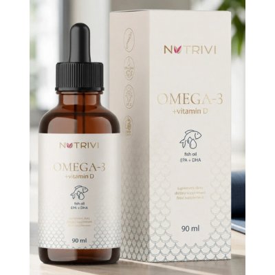 Nutrivi OMEGA-3 + Vitamin D - 90 ml – Hledejceny.cz