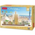 CubicFun 3D puzzle CityLine panorama: Barcelona 186 ks – Hledejceny.cz