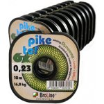 BroLine šňůra PIKE TEF 6x 10m 0,23mm 16kg – Zboží Mobilmania