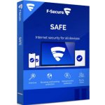 F-Secure SAFE 1 lic. 1 rok (FCFXBR1N001E1) – Hledejceny.cz